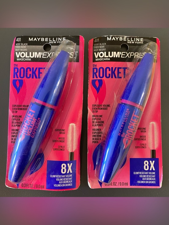 Maybelline Other - Maybelline Volum' Express The Rocket Mascara - Very black  (set of 2)